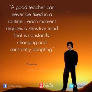 Bruce Lee - Good teacher